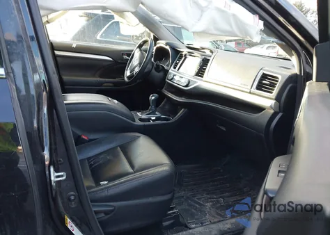 2015 Toyota Highlander Xle V6 z USA, uszkodzony, nr VIN 5TDJKRFH6FS164536